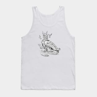 Furry Dragon Tank Top